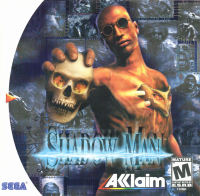 Shadow Man PAL Sega Dreamcast PAL box art